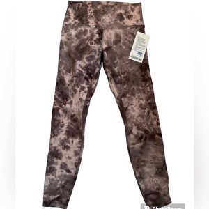 NWT Lululemon Align HR 28 - Diamond Dye Mink Berry Lunar Rock